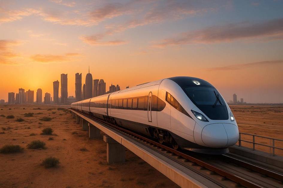 Saudiya Arabistoni va Qatar oʻrtasida tezyurar poyezd ishga tushadi